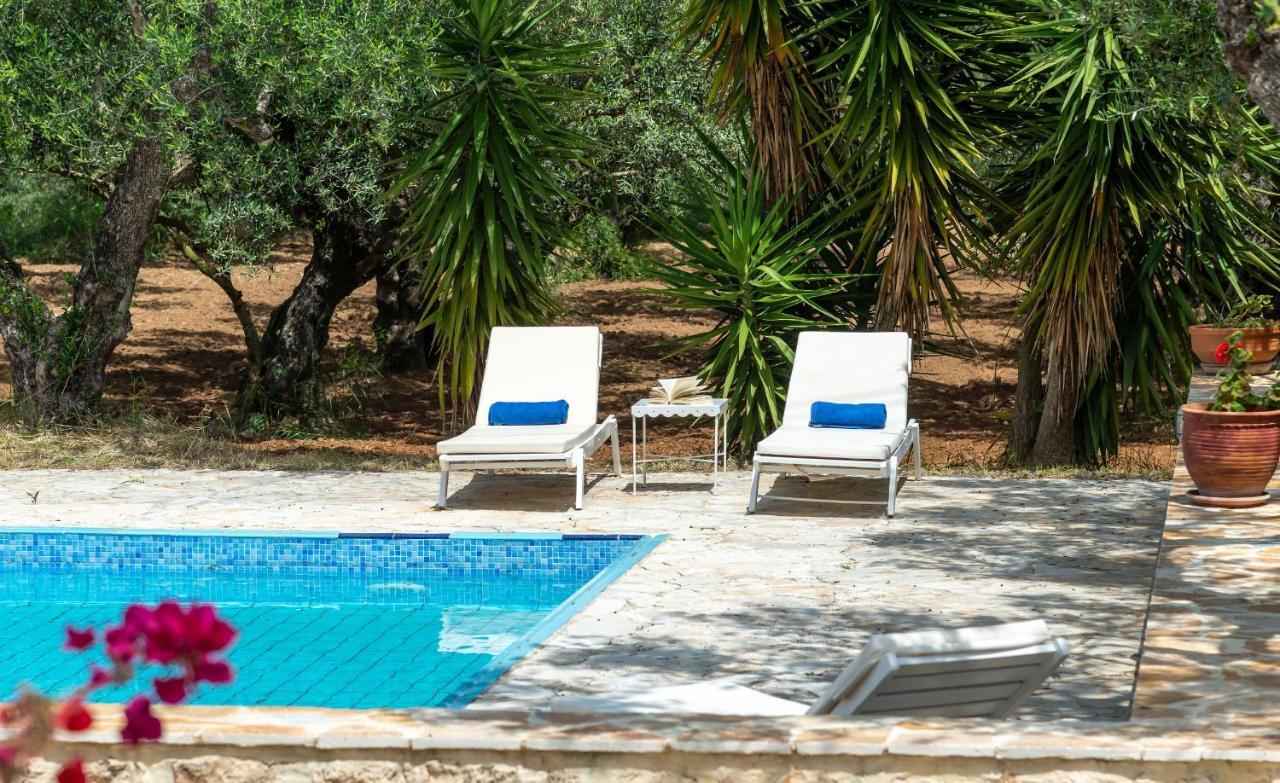 Olivegrove Villa - Nestled In Olive Trees With Private Pool, By Zantewize 트라가키온 외부 사진