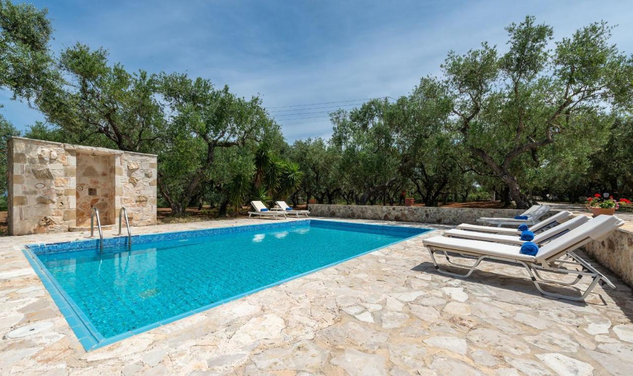 Olivegrove Villa - Nestled In Olive Trees With Private Pool, By Zantewize 트라가키온 외부 사진
